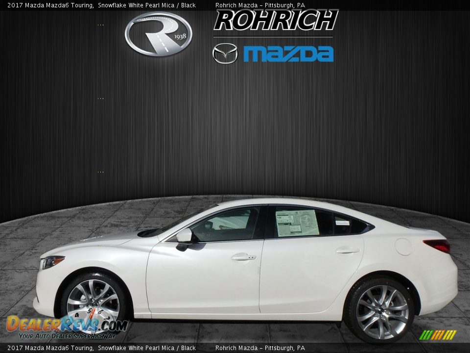 2017 Mazda Mazda6 Touring Snowflake White Pearl Mica / Black Photo #3