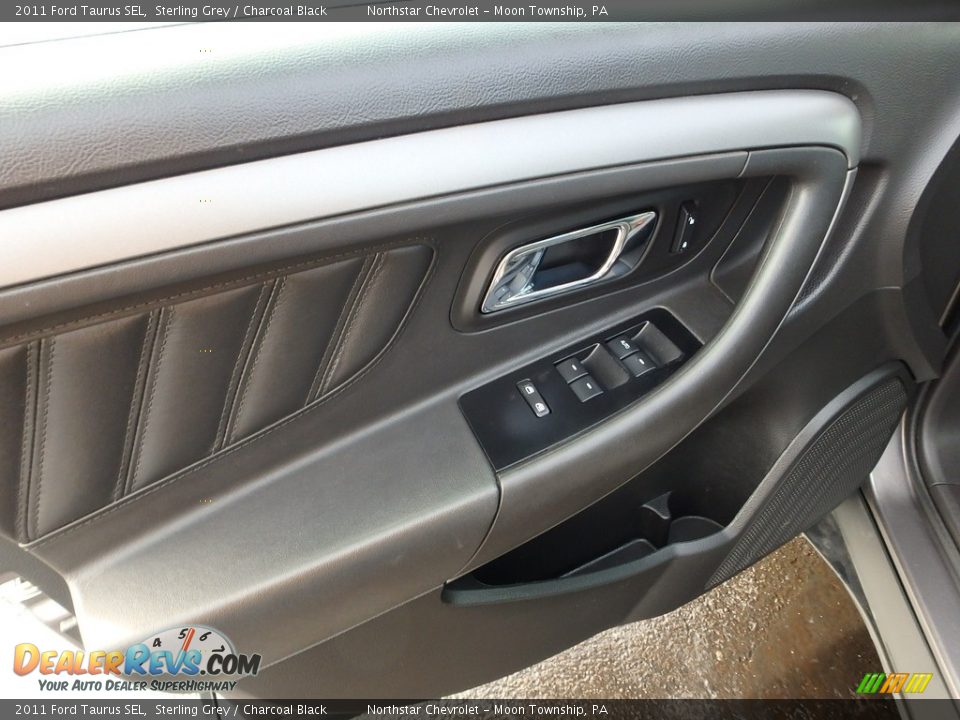 2011 Ford Taurus SEL Sterling Grey / Charcoal Black Photo #23