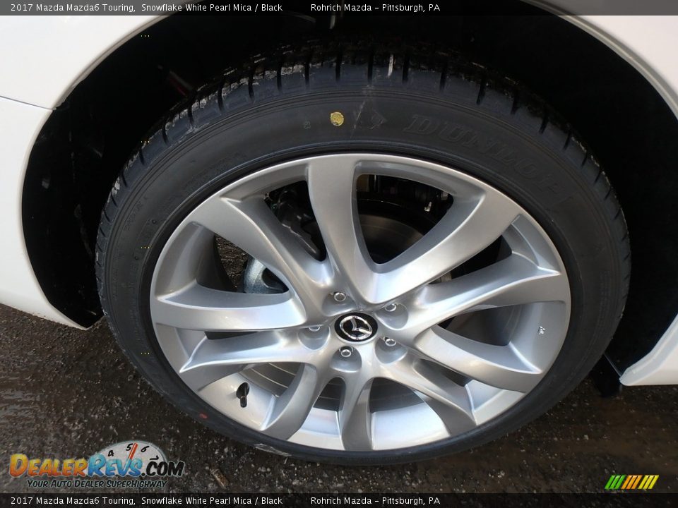 2017 Mazda Mazda6 Touring Snowflake White Pearl Mica / Black Photo #5