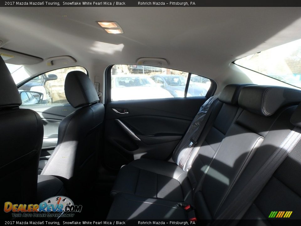 2017 Mazda Mazda6 Touring Snowflake White Pearl Mica / Black Photo #7
