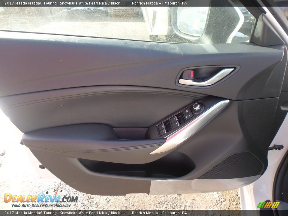 2017 Mazda Mazda6 Touring Snowflake White Pearl Mica / Black Photo #9