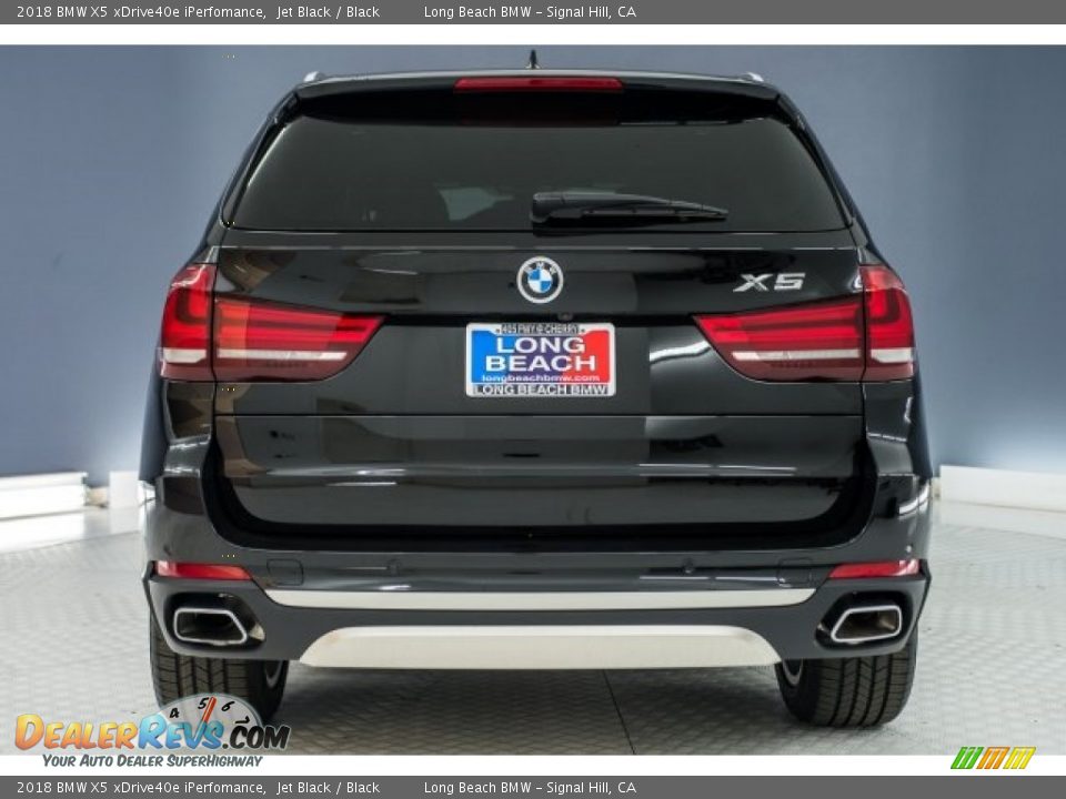 2018 BMW X5 xDrive40e iPerfomance Jet Black / Black Photo #3