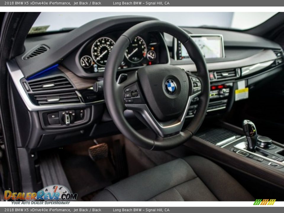 2018 BMW X5 xDrive40e iPerfomance Jet Black / Black Photo #6