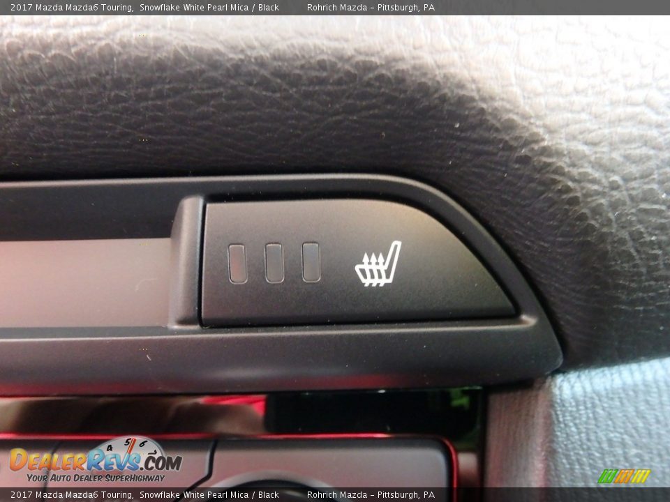 2017 Mazda Mazda6 Touring Snowflake White Pearl Mica / Black Photo #13