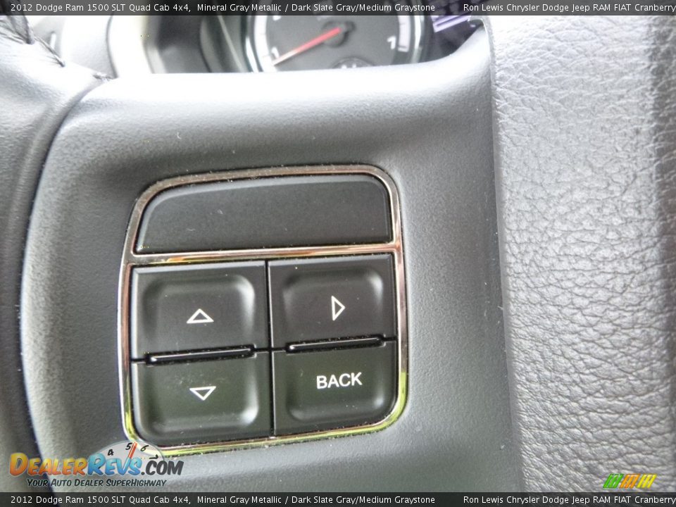 2012 Dodge Ram 1500 SLT Quad Cab 4x4 Mineral Gray Metallic / Dark Slate Gray/Medium Graystone Photo #19