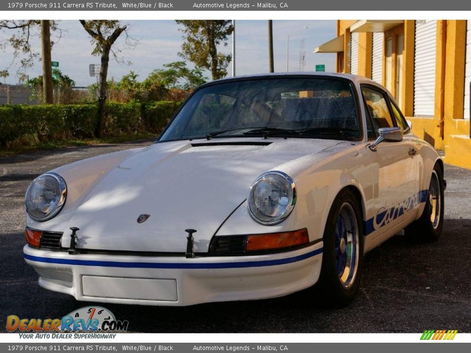 1979 Porsche 911 Carrera RS Tribute White/Blue / Black Photo #14