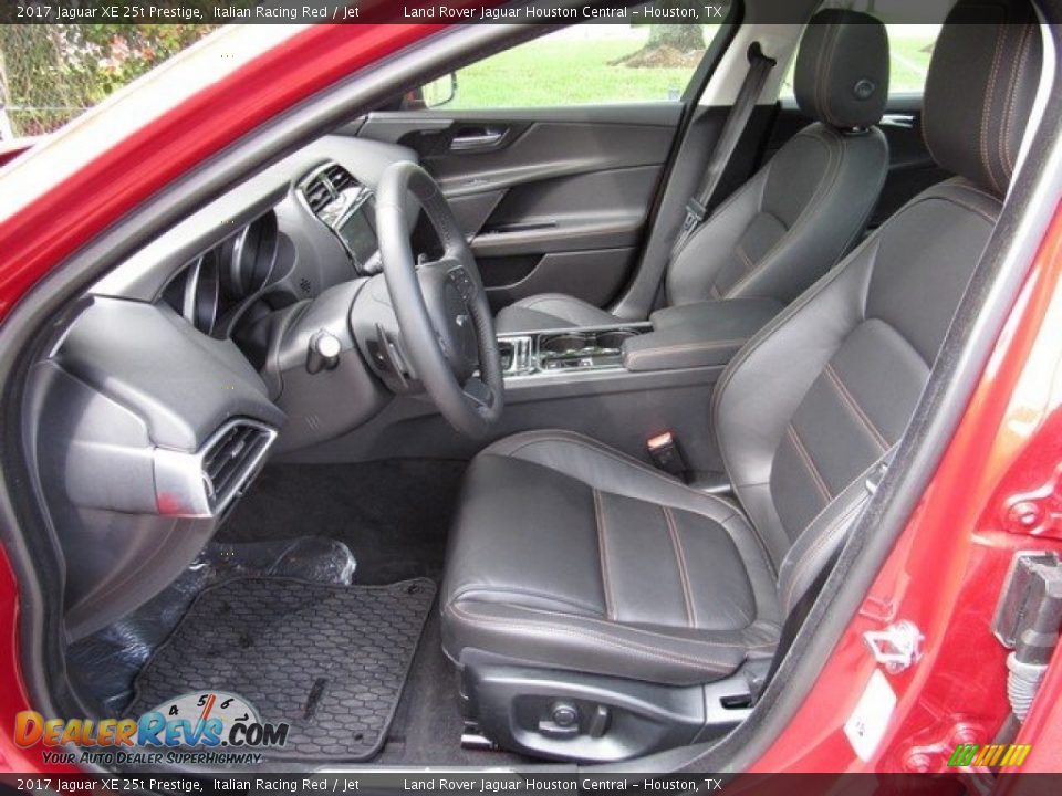 2017 Jaguar XE 25t Prestige Italian Racing Red / Jet Photo #3