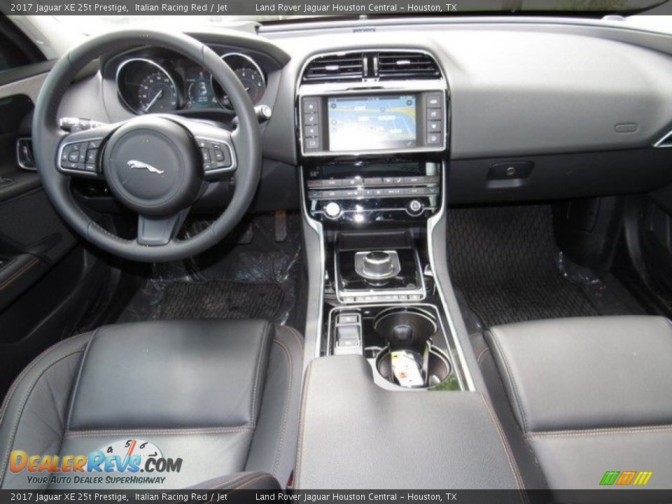 2017 Jaguar XE 25t Prestige Italian Racing Red / Jet Photo #4