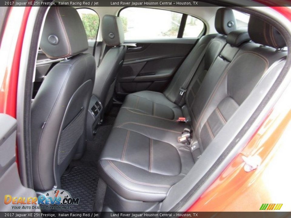 2017 Jaguar XE 25t Prestige Italian Racing Red / Jet Photo #5