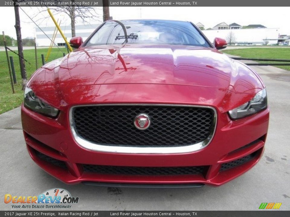 2017 Jaguar XE 25t Prestige Italian Racing Red / Jet Photo #9