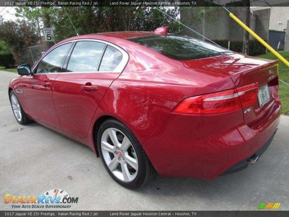 2017 Jaguar XE 25t Prestige Italian Racing Red / Jet Photo #12