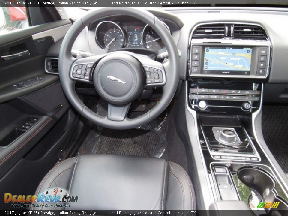 2017 Jaguar XE 25t Prestige Italian Racing Red / Jet Photo #13