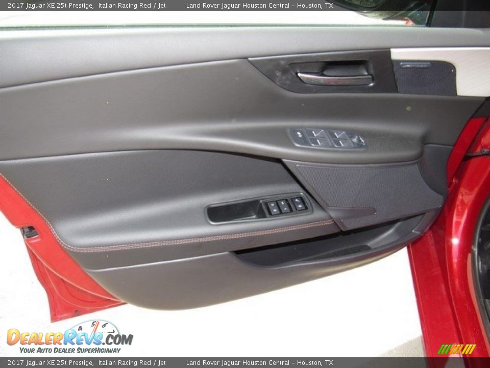 2017 Jaguar XE 25t Prestige Italian Racing Red / Jet Photo #17