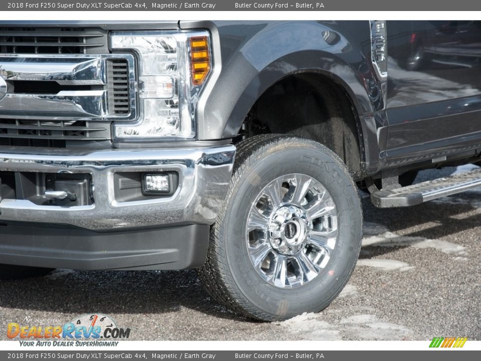 2018 Ford F250 Super Duty XLT SuperCab 4x4 Magnetic / Earth Gray Photo #2