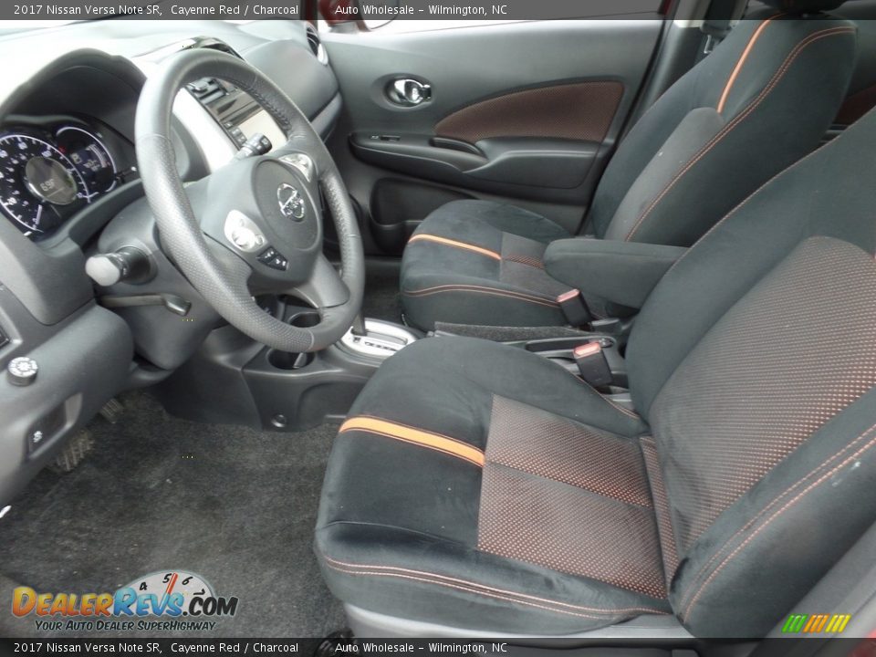Charcoal Interior - 2017 Nissan Versa Note SR Photo #11