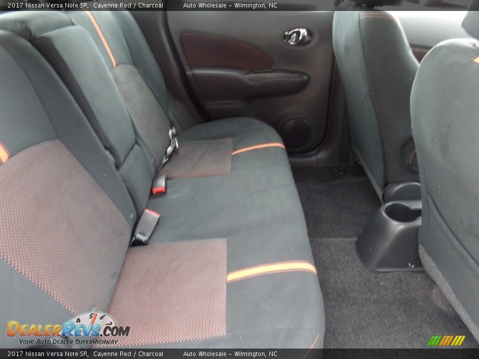 Rear Seat of 2017 Nissan Versa Note SR Photo #14