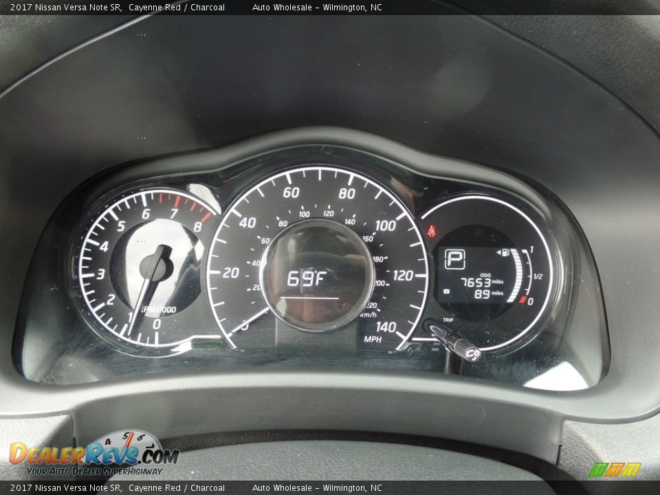 2017 Nissan Versa Note SR Gauges Photo #16