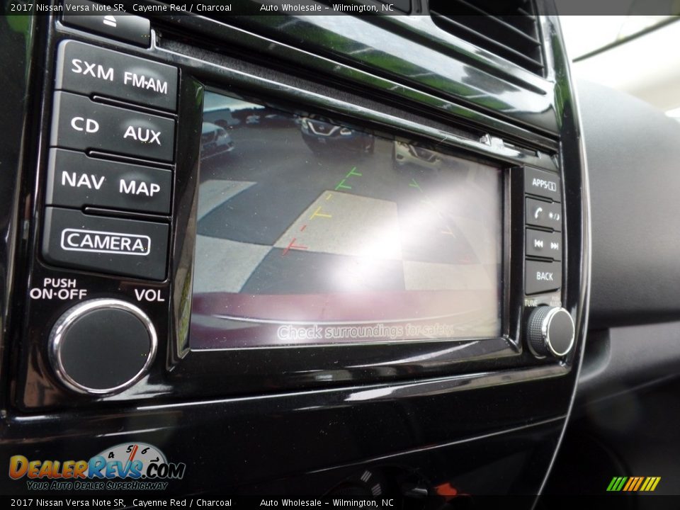 2017 Nissan Versa Note SR Cayenne Red / Charcoal Photo #18