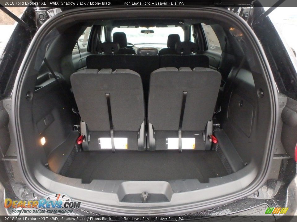 2018 Ford Explorer XLT 4WD Shadow Black / Ebony Black Photo #5