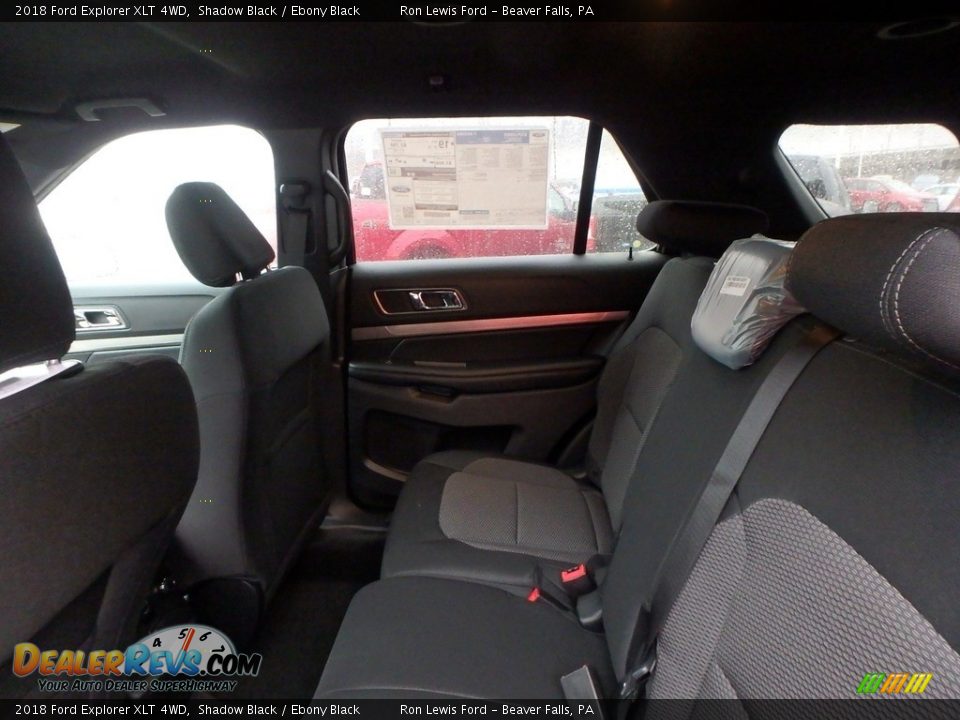 2018 Ford Explorer XLT 4WD Shadow Black / Ebony Black Photo #12