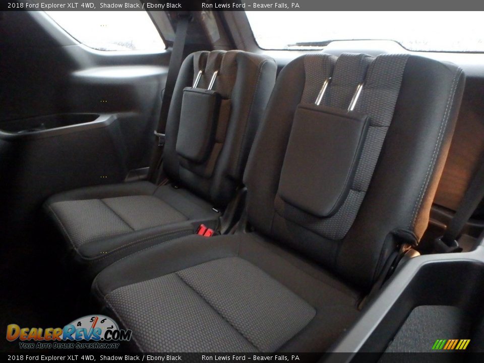 2018 Ford Explorer XLT 4WD Shadow Black / Ebony Black Photo #13