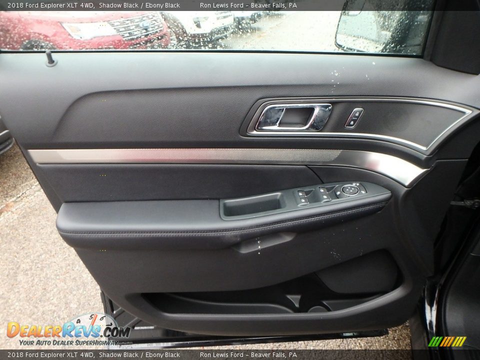 2018 Ford Explorer XLT 4WD Shadow Black / Ebony Black Photo #15