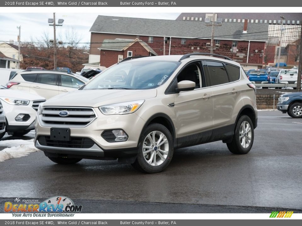 2018 Ford Escape SE 4WD White Gold / Charcoal Black Photo #1