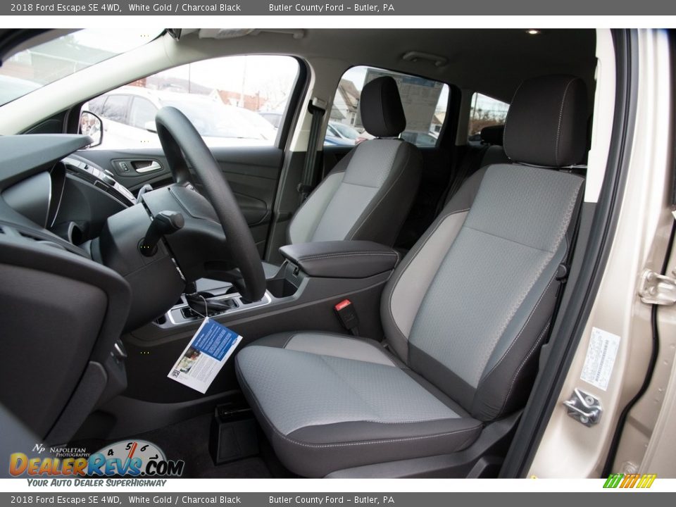 2018 Ford Escape SE 4WD White Gold / Charcoal Black Photo #8