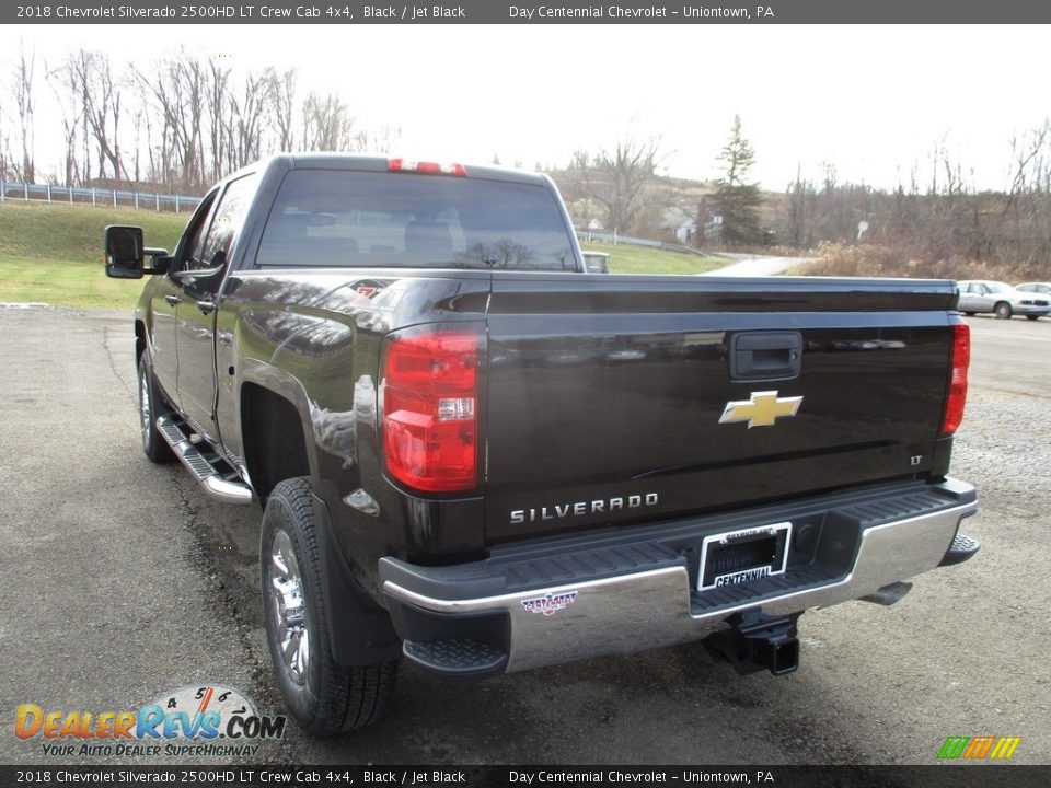 2018 Chevrolet Silverado 2500HD LT Crew Cab 4x4 Black / Jet Black Photo #5