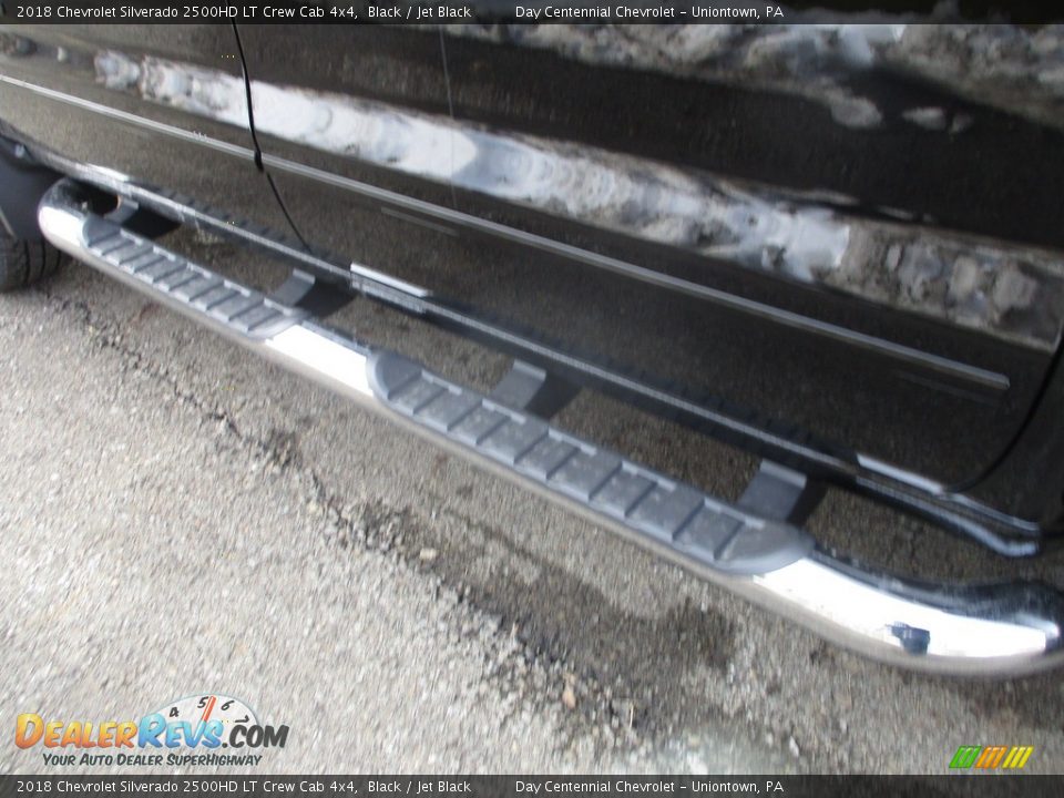 2018 Chevrolet Silverado 2500HD LT Crew Cab 4x4 Black / Jet Black Photo #8