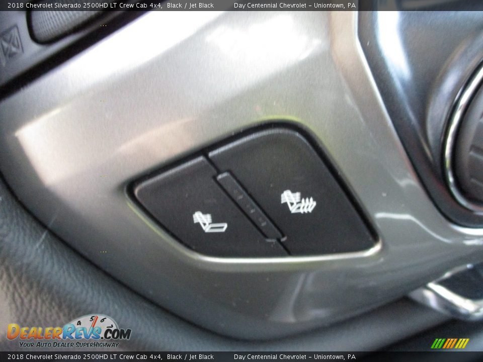2018 Chevrolet Silverado 2500HD LT Crew Cab 4x4 Black / Jet Black Photo #15