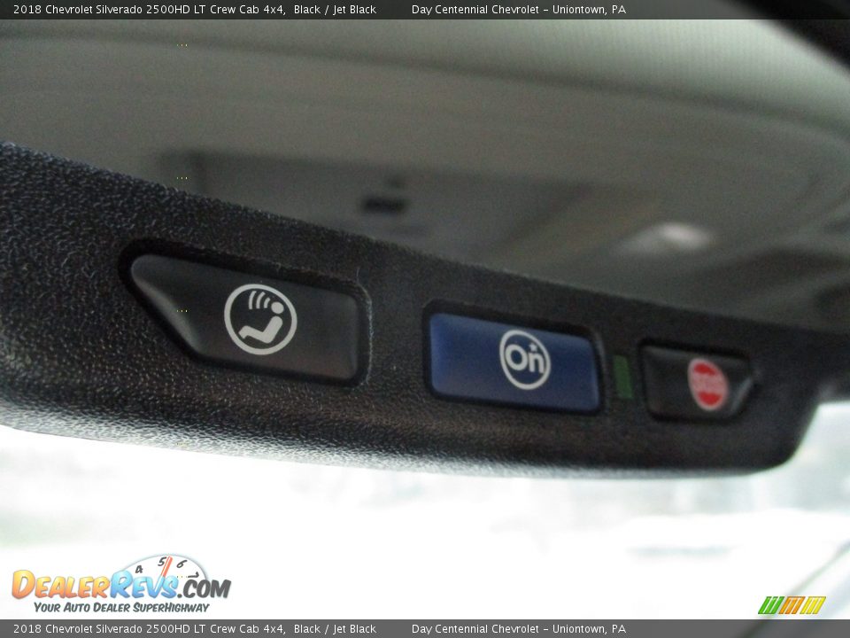 2018 Chevrolet Silverado 2500HD LT Crew Cab 4x4 Black / Jet Black Photo #16