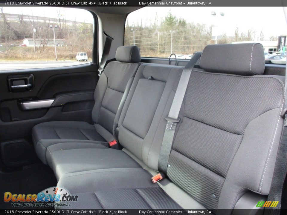 2018 Chevrolet Silverado 2500HD LT Crew Cab 4x4 Black / Jet Black Photo #18