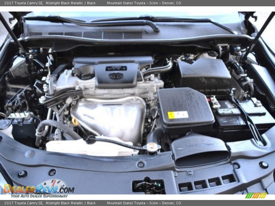2017 Toyota Camry SE Midnight Black Metallic / Black Photo #27