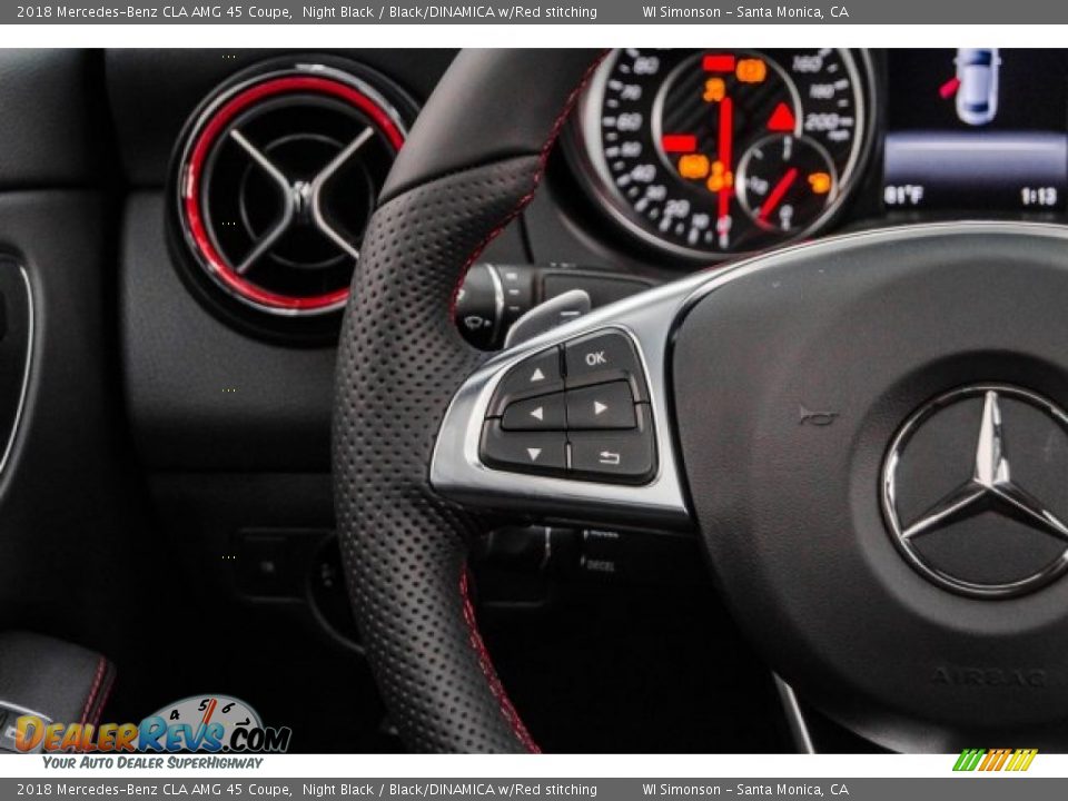 Controls of 2018 Mercedes-Benz CLA AMG 45 Coupe Photo #21