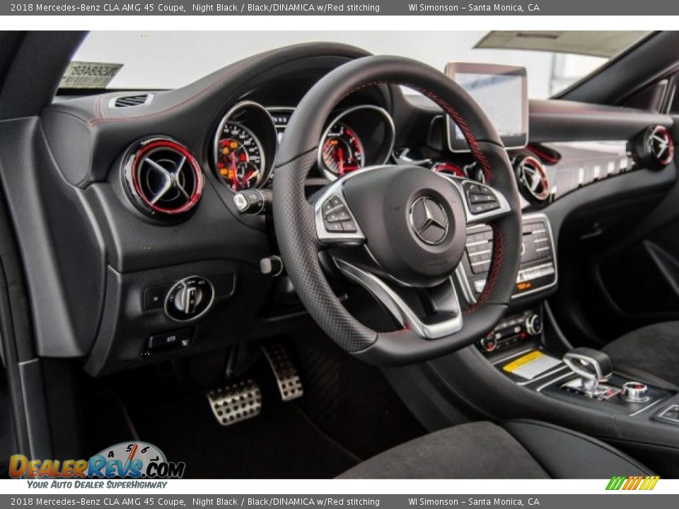2018 Mercedes-Benz CLA AMG 45 Coupe Steering Wheel Photo #24