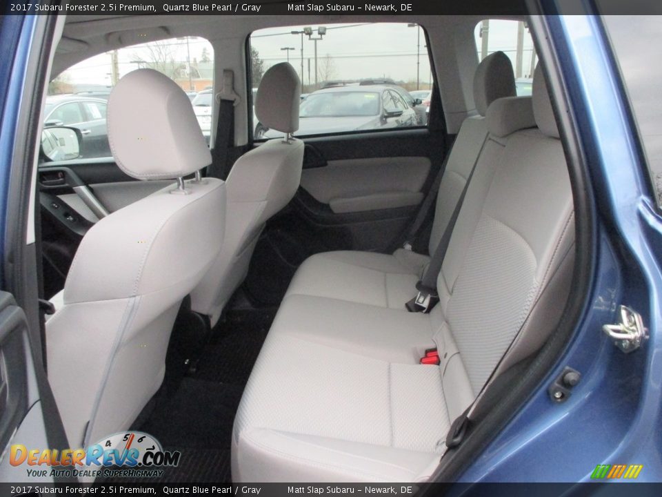 2017 Subaru Forester 2.5i Premium Quartz Blue Pearl / Gray Photo #22