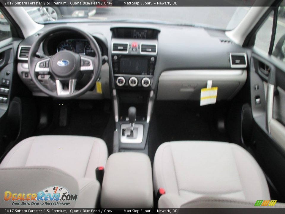 2017 Subaru Forester 2.5i Premium Quartz Blue Pearl / Gray Photo #25