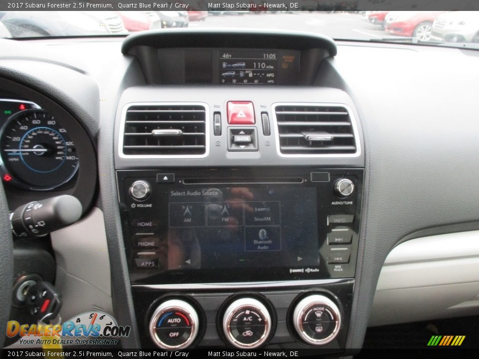 2017 Subaru Forester 2.5i Premium Quartz Blue Pearl / Gray Photo #26