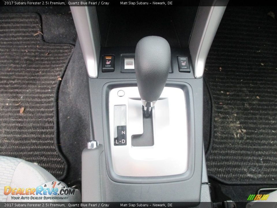 2017 Subaru Forester 2.5i Premium Quartz Blue Pearl / Gray Photo #27