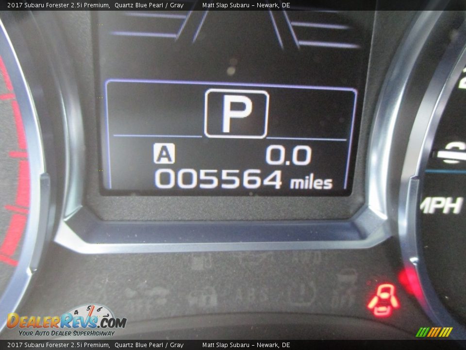 2017 Subaru Forester 2.5i Premium Quartz Blue Pearl / Gray Photo #29