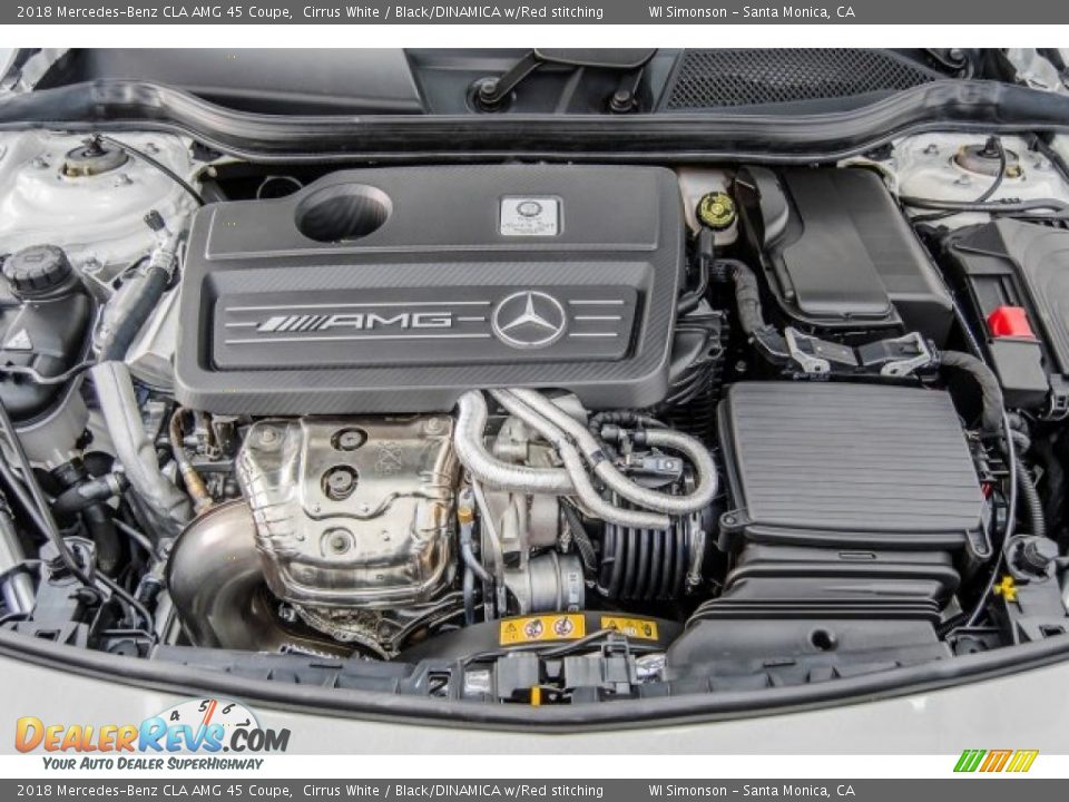 2018 Mercedes-Benz CLA AMG 45 Coupe 2.0 Liter Twin-Turbocharged DOHC 16-Valve VVT 4 Cylinder Engine Photo #9