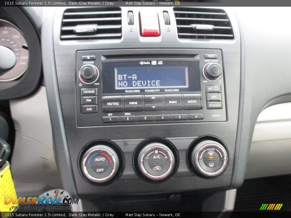 2015 Subaru Forester 2.5i Limited Dark Gray Metallic / Gray Photo #12
