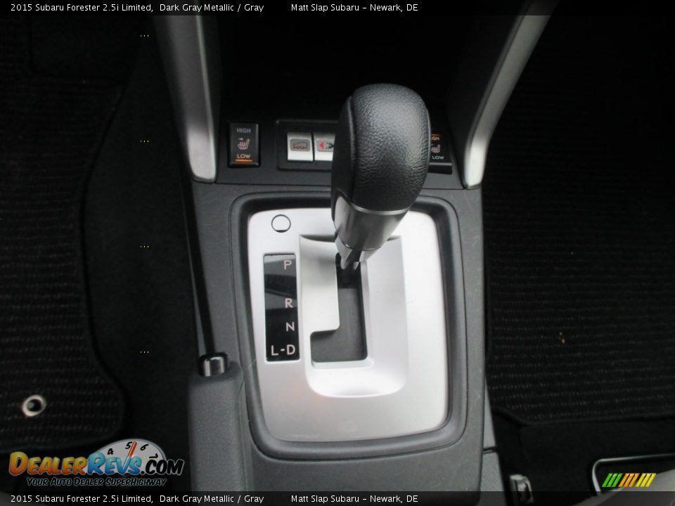 2015 Subaru Forester 2.5i Limited Dark Gray Metallic / Gray Photo #13