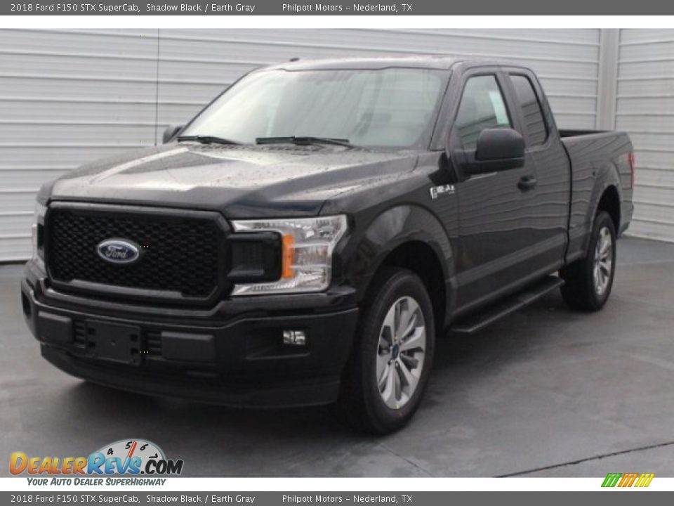 2018 Ford F150 STX SuperCab Shadow Black / Earth Gray Photo #3