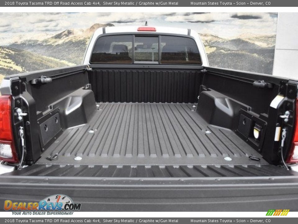 2018 Toyota Tacoma TRD Off Road Access Cab 4x4 Silver Sky Metallic / Graphite w/Gun Metal Photo #8