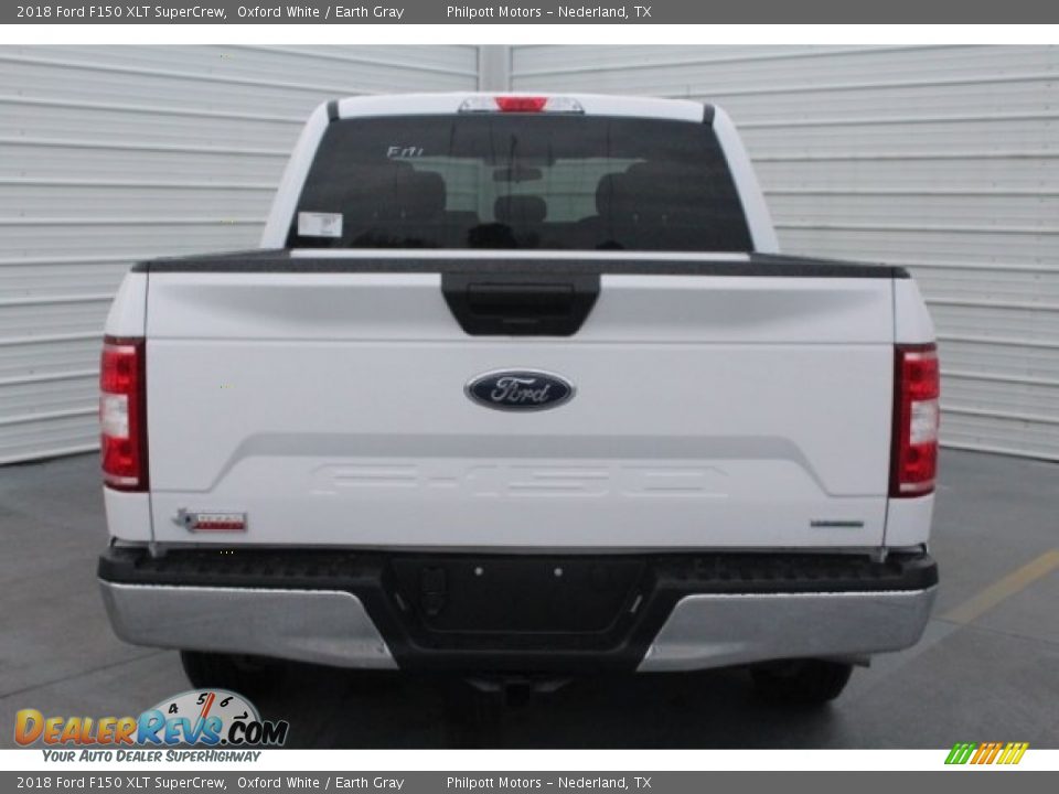 2018 Ford F150 XLT SuperCrew Oxford White / Earth Gray Photo #9