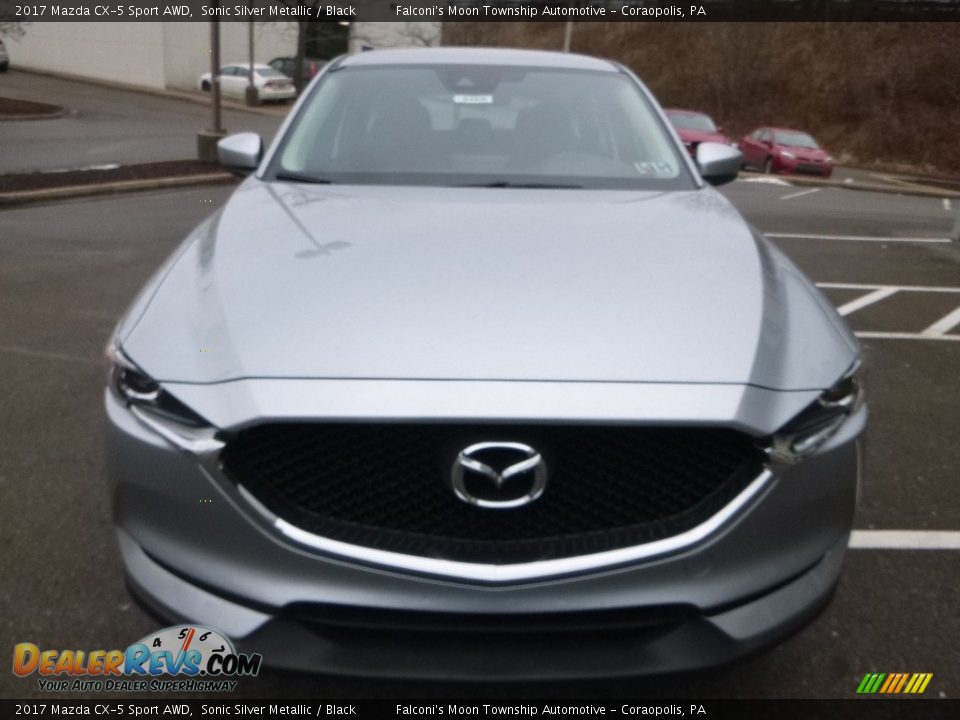 2017 Mazda CX-5 Sport AWD Sonic Silver Metallic / Black Photo #4
