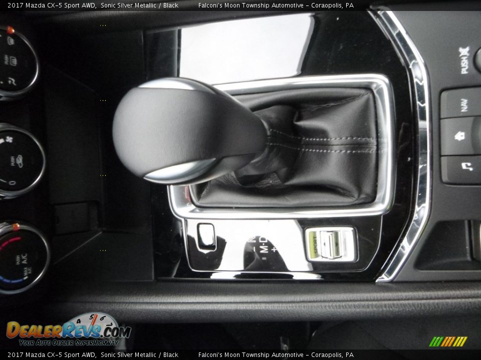 2017 Mazda CX-5 Sport AWD Sonic Silver Metallic / Black Photo #14