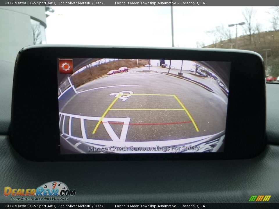 2017 Mazda CX-5 Sport AWD Sonic Silver Metallic / Black Photo #15